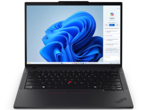 מחשב נייד Lenovo ThinkPad T14 Gen 5 Core™ Ultra 7 155U 1TB SSD 32GB 14″ WUXGA (1920×1200) WIN11 Pro BLACK Backlit Keyboard FP Reader